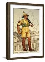 Sergeant of the Rhodesia Regiment in Drill Order, 1938-null-Framed Giclee Print