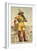 Sergeant of the Rhodesia Regiment in Drill Order, 1938-null-Framed Giclee Print