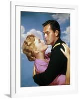 SERGEANT RUTLEGE, 1960 directed by JOHN FORD Constance Towers and Jeffrey Hunter (photo)-null-Framed Photo