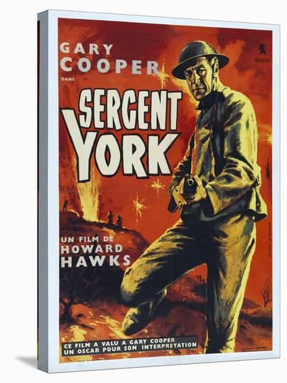 Sergeant York, 1941, Directed by Howard Hawks-null-Stretched Canvas