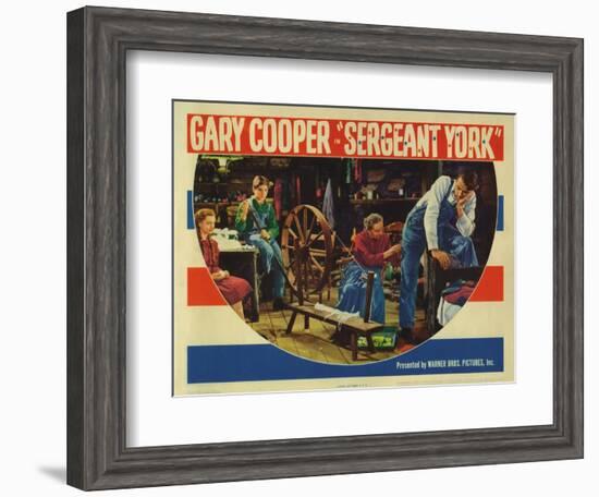 Sergeant York, 1941-null-Framed Art Print