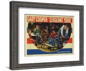 Sergeant York, 1941-null-Framed Art Print