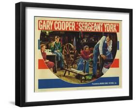 Sergeant York, 1941-null-Framed Art Print