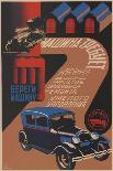Take Care of Your Car, 1930-Sergei Dmitrievich Igumnov-Mounted Giclee Print