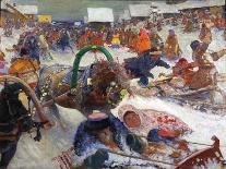 Military Campaign of the Russians in the 16th Century, 1903-Sergei Ivanov-Mounted Giclee Print