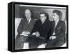 Sergei Prokofiev, Dmitri Shostakovich and Aram Khachaturian, Russian Composers, 1945-null-Framed Stretched Canvas