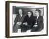 Sergei Prokofiev, Dmitri Shostakovich and Aram Khachaturian, Russian Composers, 1945-null-Framed Giclee Print