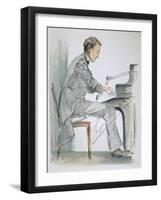 Sergei Rachmaninoff-Hilda Wiener-Framed Giclee Print