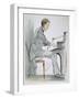 Sergei Rachmaninoff-Hilda Wiener-Framed Giclee Print