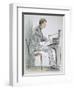 Sergei Rachmaninoff-Hilda Wiener-Framed Giclee Print