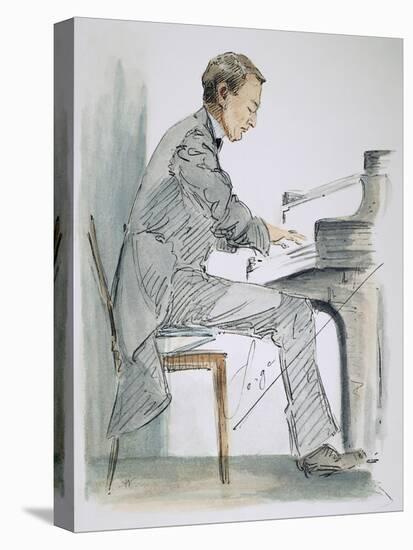 Sergei Rachmaninoff-Hilda Wiener-Stretched Canvas