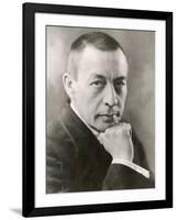 Sergei Rachmaninov Russian Composer-null-Framed Photographic Print