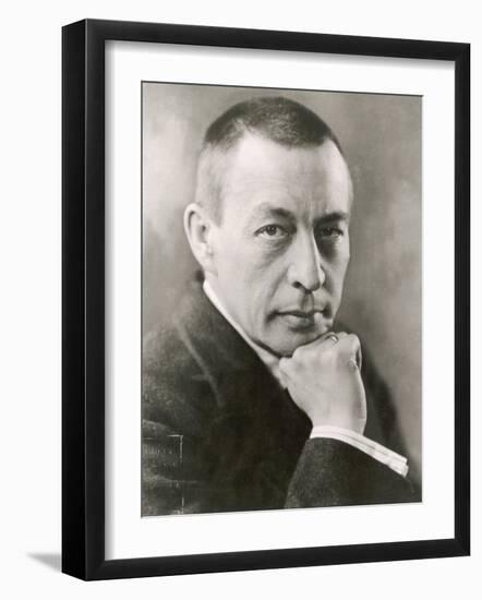 Sergei Rachmaninov Russian Composer-null-Framed Photographic Print