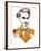 Sergei Taneyev caricatured as a young man-Neale Osborne-Framed Giclee Print