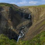 Waterfall in Putoransky State Nature Reserve, Putorana Plateau, Siberia, Russia-Sergey Gorshkov-Photographic Print