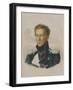 Sergey Lanskoy (1789-183), Officer of the Chevalier Guard, 1829-Alois Gustav Rockstuhl-Framed Giclee Print