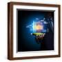 Brown Frame