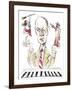 Sergey Prokofiev - caricature-Neale Osborne-Framed Giclee Print