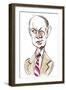 Sergey Prokofiev - caricature-Neale Osborne-Framed Giclee Print