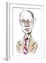 Sergey Prokofiev - caricature-Neale Osborne-Framed Giclee Print