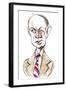 Sergey Prokofiev - caricature-Neale Osborne-Framed Giclee Print