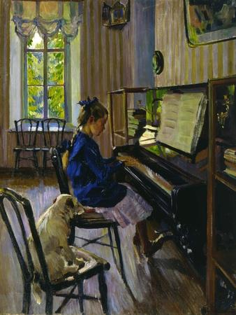 At the Piano, 1914