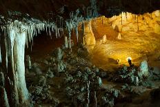 Stalactite Stalagmite Cavern-sergey02-Framed Stretched Canvas