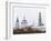 Sergiev Posad. Snow-Covered Domes of Holy Trinity-Sergius Lavra in Winter-vicsa-Framed Photographic Print