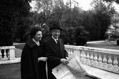 Maria Callas as Director of Les Vepres Siciliennes in Turin-Sergio del Grande-Photographic Print