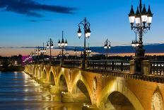 Summer Night in Bordeaux-SergiyN-Photographic Print