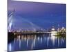 Seri Wawasan Bridge, Putra Mosque, Putrajaya, Malaysia, Southeast Asia, Asia-Christian Kober-Mounted Photographic Print