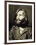 Serial Killer Charles Manson on December 3, 1969 During His Arrest in Sharon Tate Affair-null-Framed Photo