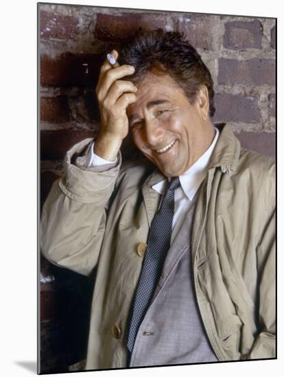serie televisee Columbo with Peter Falk (inspecteur Columbo), 1968- 1978 (photo)-null-Mounted Photo