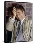 serie televisee Columbo with Peter Falk (inspecteur Columbo), 1968- 1978 (photo)-null-Framed Stretched Canvas