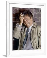 serie televisee Columbo with Peter Falk (inspecteur Columbo), 1968- 1978 (photo)-null-Framed Photo