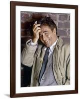 serie televisee Columbo with Peter Falk (inspecteur Columbo), 1968- 1978 (photo)-null-Framed Photo