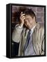 serie televisee Columbo with Peter Falk (inspecteur Columbo), 1968- 1978 (photo)-null-Framed Stretched Canvas