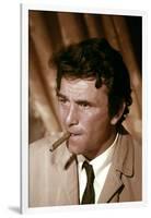 Serie televisee Columbo with Peter Falk (inspecteur Columbo), 1971-2003 (photo)-null-Framed Photo