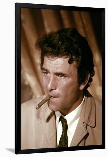 Serie televisee Columbo with Peter Falk (inspecteur Columbo), 1971-2003 (photo)-null-Framed Photo