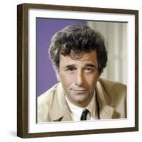 Serie televisee Columbo with Peter Falk (inspecteur Columbo), 1971-2003 (photo)-null-Framed Photo