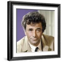 Serie televisee Columbo with Peter Falk (inspecteur Columbo), 1971-2003 (photo)-null-Framed Photo