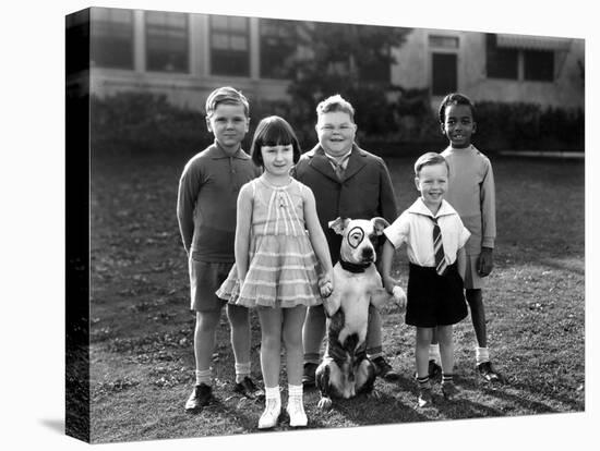 Serie Televisee Les Petites Canailles Little Rascals, C. 1930-null-Stretched Canvas