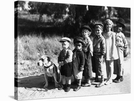 Serie Televisee Les Petites Canailles the Little Rascals, 1933-null-Stretched Canvas