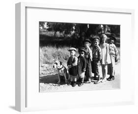 Serie Televisee Les Petites Canailles the Little Rascals, 1933-null-Framed Photo