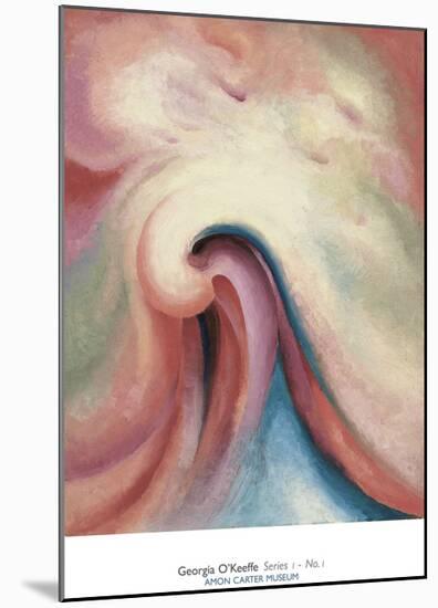 Series 1, No. 1, c.1918-Georgia O'Keeffe-Mounted Art Print