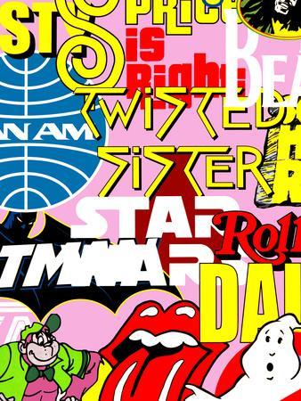 'Series 2, Patchwork Logos and Other Brands Vintage (TV, Movies ... Vintage Music Logos