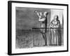 Series Actualites, the Comet, Parisiens Incredules, Plate 394, Le Charivari, 1st May 1857-Honore Daumier-Framed Giclee Print