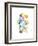 Series Colored Dots No. III-Louise van Terheijden-Framed Art Print