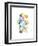 Series Colored Dots No. III-Louise van Terheijden-Framed Art Print