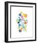 Series Colored Dots No. III-Louise van Terheijden-Framed Art Print